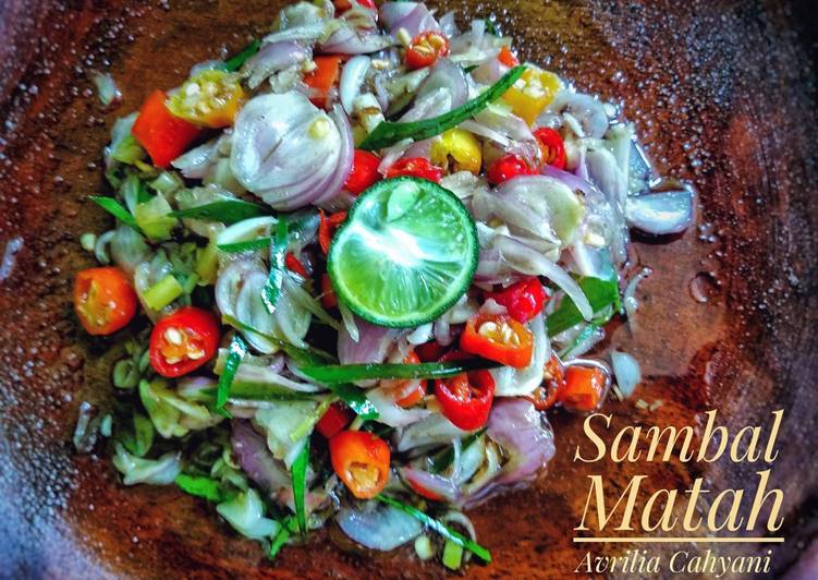 Sambal Matah Sederhana