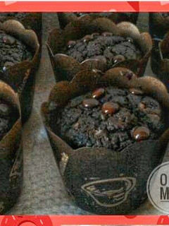 Foto resep Chocolate Custard Muffin