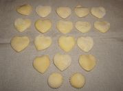 Una foto de masa para raviolis