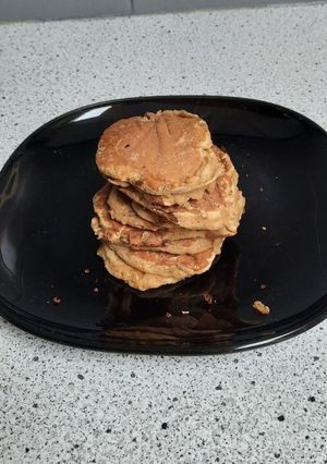 Une photo de Pancake fluffy à la banane