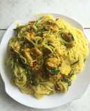 Bún xào lòng ghệ