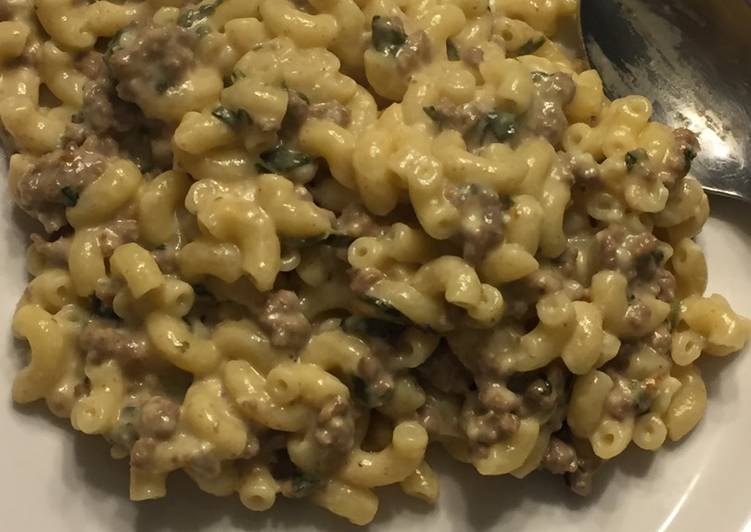 Cheese burger Mac n cheese Cheese burger Mac n cheese