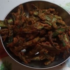 A picture of Masala Bhindi.
