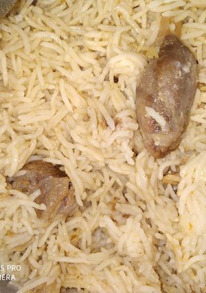 A picture of Simple Mutton pulao.