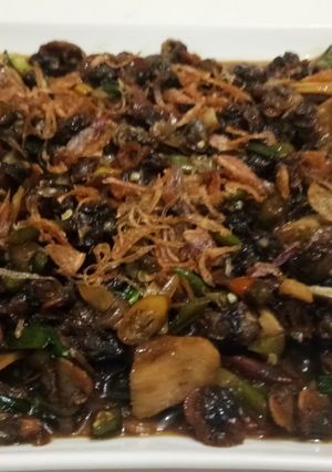 Foto resep Kerang dara masak kecap cabe hijau