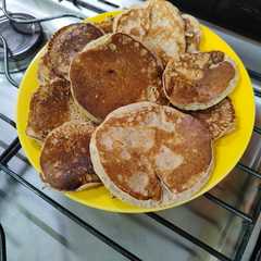 Una foto de Pancake de harina de almendras