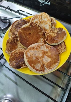 Una foto de Pancake de harina de almendras