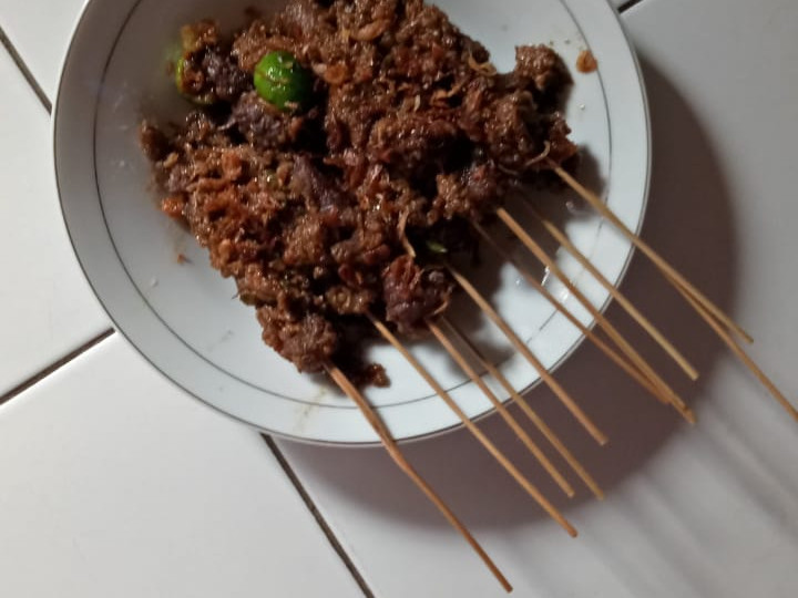 Yuk intip, Bagaimana cara membuat Sate sapi bumbu kacang hidangan Idul Fitri dijamin sempurna