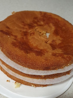 Una foto de Bizcocho para tartas rellenas