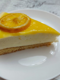 Una foto de Tarta de mousse de limón