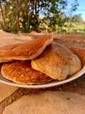 Tortitas americanas esponjosas para desayuno cumple 2 de Carmen en Thermomix