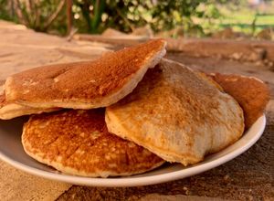 Foto principal de Tortitas americanas esponjosas para desayuno cumple 2 de Carmen en Thermomix