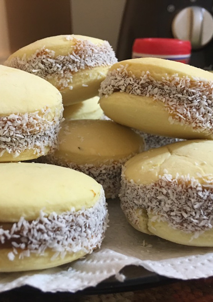 Una foto de Alfajores de maicena fáciles