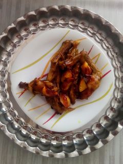 عکسی از دستور پای مرغ