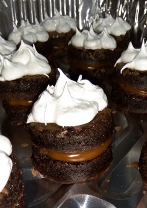 Una foto de Brownies súper húmedos en 4 pasos