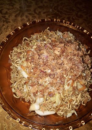 Foto resep Mie telor goreng