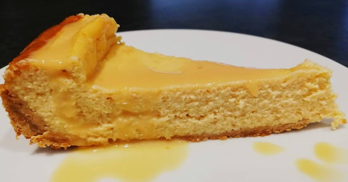 Salted Caramel Baked Cheesecake Recipe by Kelly Fouche Cookpad