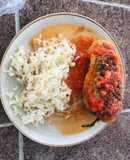 Chiles rellenos de carne