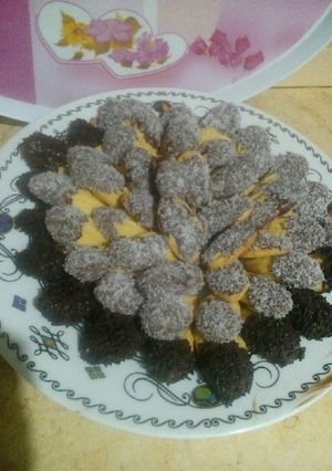 صورة لوصفة بسكوت جوز الهند