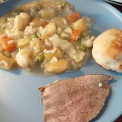 A picture of Boiled Beef Dinner.