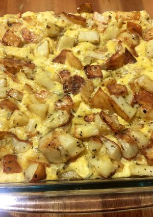 Una foto de Tortilla de papas al horno