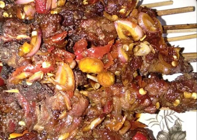 Wajib coba! Resep buat SATE DAGING SAPI super empuk hidangan Idul Fitri yang nagih banget