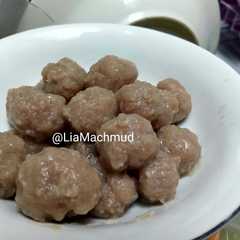 A picture of Bakso Sapi #specialsnackforautism.