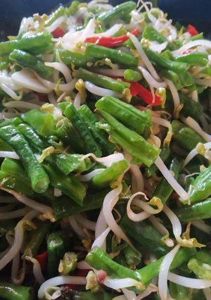 Foto resep Tumis touge kacang pendek