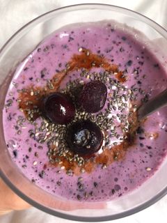 Una foto de Smoothie Arándanos
