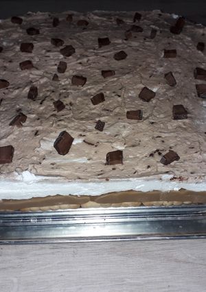 Karamellás sport szelet (tojás nélkül) recept fotója