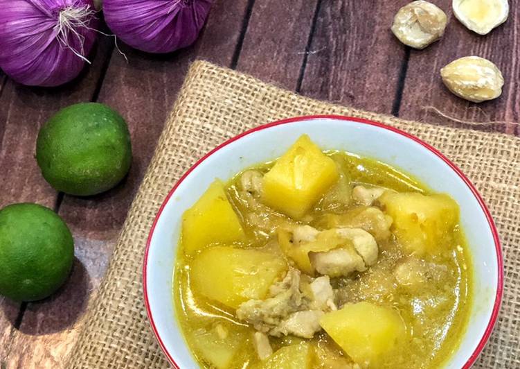 Cara Gampang Menyiapkan Opor Ayam Nanas khas Palembang ala Tiger Kitchen Anti Gagal