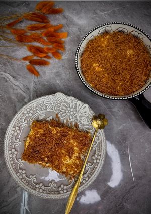 صورة لوصفة شعيرية بالكاسترد
