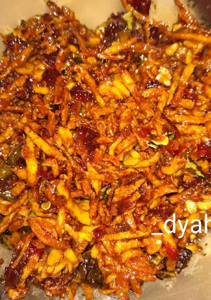 Foto resep Kering Kentang Pedas Manis