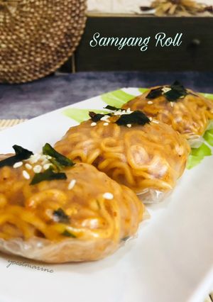 Foto resep Samyang Roll