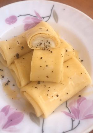 Foto resep Crepes Pisang simpel