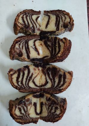 ஜீப்ரா கேக் செய்முறை முக்கிய புகைப்படம்