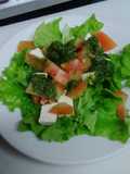 Ensalada Capresa Con Pesto