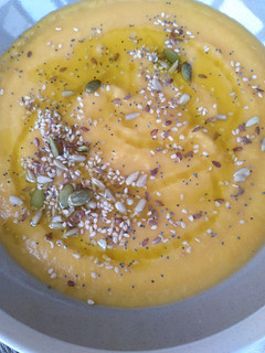 Una foto de Crema de calabaza
