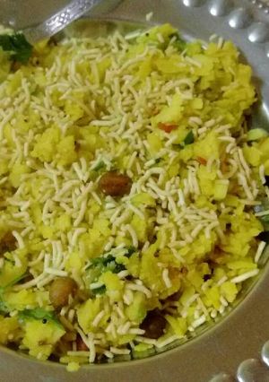 A picture of Veg Poha.