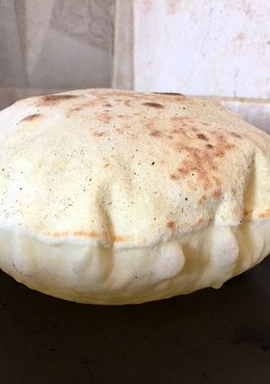 صورة لوصفة خبز منزلي بدون فرن
