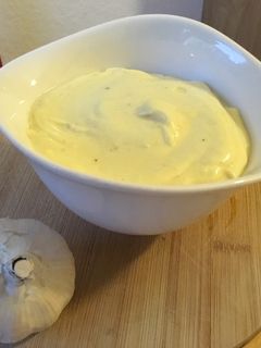 Aioli (Knoblauch Mayonnaise) Rezepthauptbild