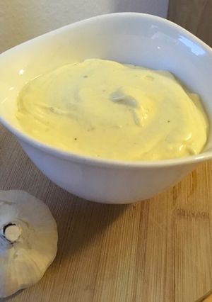 Aioli (Knoblauch Mayonnaise) Rezepthauptbild