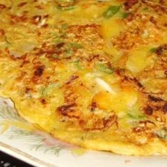 A picture of EggLess VeGeTabLe OmeLettE.
