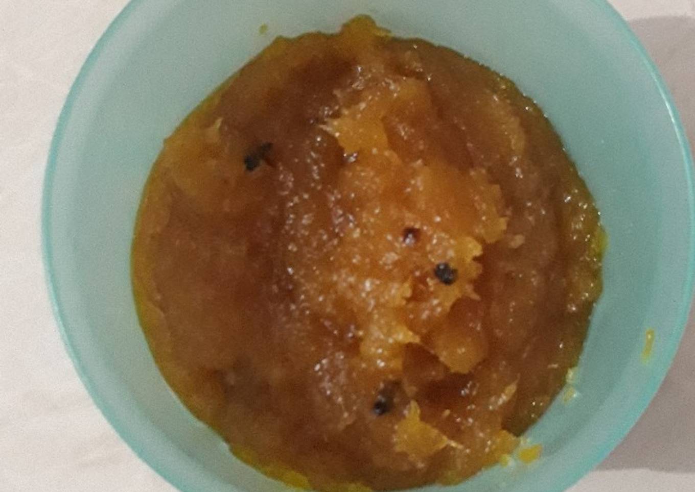 Isi tirai dengan selai nanas