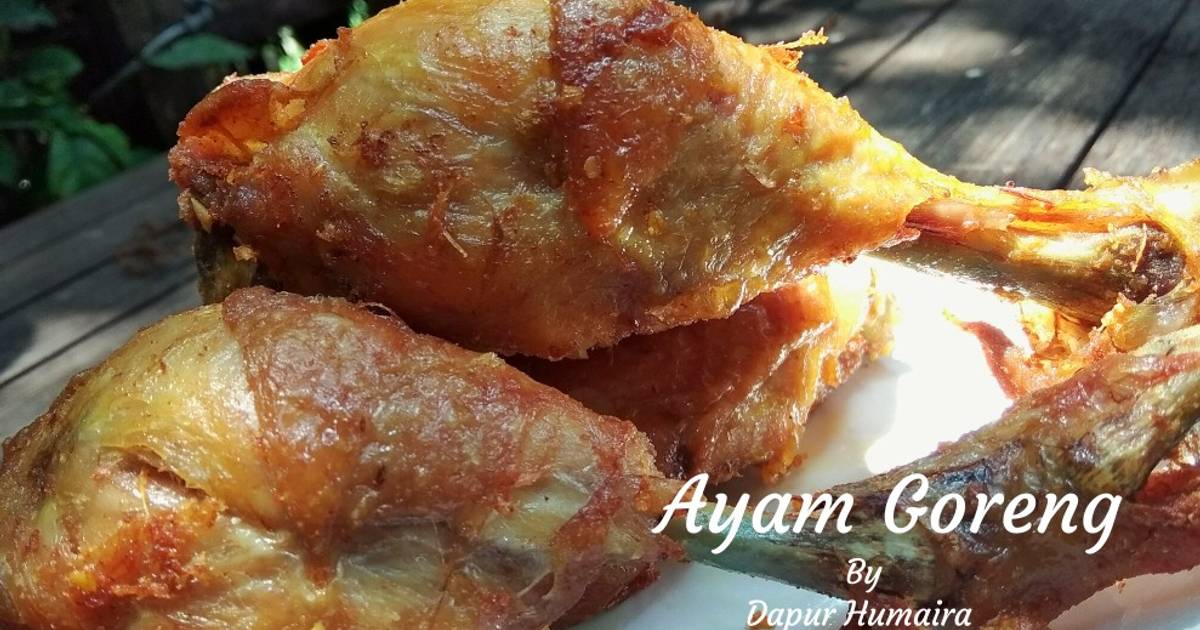 Resep Ayam Goreng Sederhana Enak oleh Diyan@Dapur Humaira - Cookpad