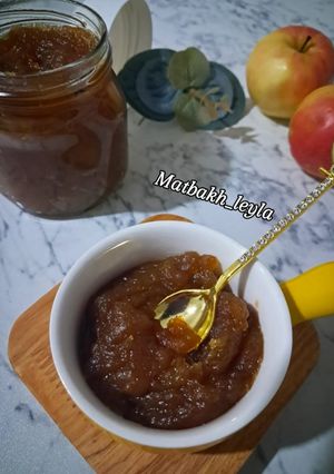 عکسی از دستور مارمالاد سیب خانگی(بدون ژلاتین)