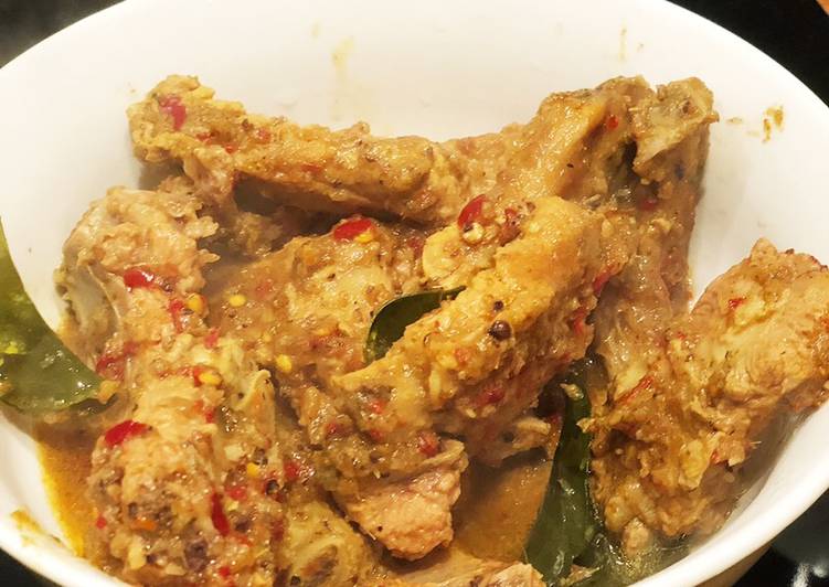 Recipe of Quick Pork Rib in Thai Curry