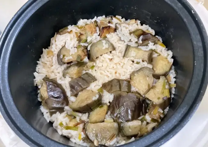 Nasi Terong Korea (Gajibap) 🍆