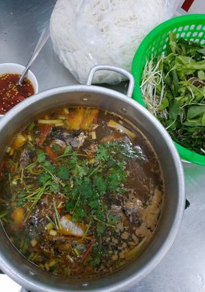 Hình của món Bún cá ngừ.