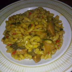 A picture of Macaroni da kayancikin saniya.